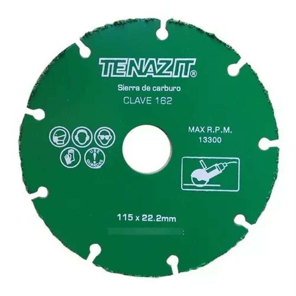 SIERRA DE CARBURO PAR MADERA 4-1/2Y7/8 (115X22.2) MCA AUSTROMEX