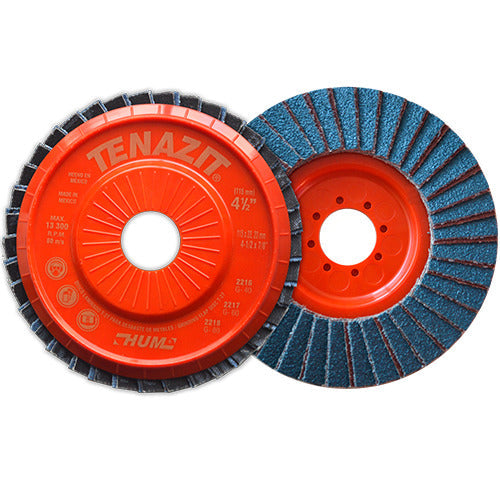 DISCO LAMINADO HUM GRANO 40 TZHUM-40 4 1/2X7/8 115X22.23 MCA AUSTROMEX