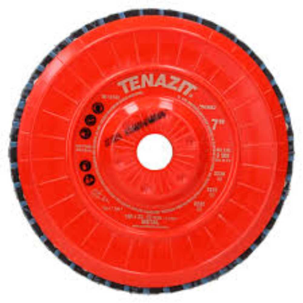 DISCO LAMINADO HUM GRANO 80 TZHUM-80 7X7/8 178X22.2 MCA AUSTROMEX