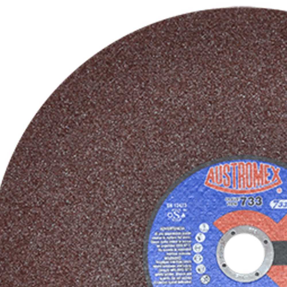 DISCO PARA CORTE DE METAL (SOLIDOS) A30PBF-HUM 14X1/8X1 350X3.0X25.40 MCA AUSTROMEX