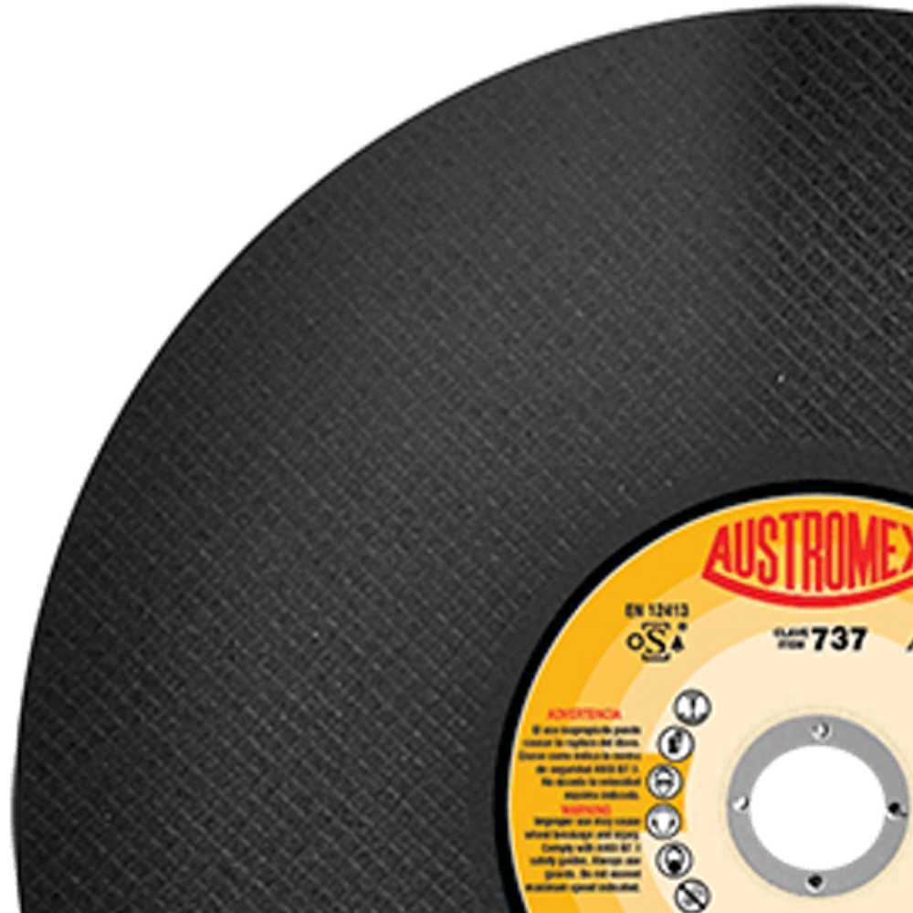 DISCO PARA CORTE DE METAL (HUECOS) A30RBF3 14X1/8X1 350X3.2X25.40 MCA AUSTROMEX