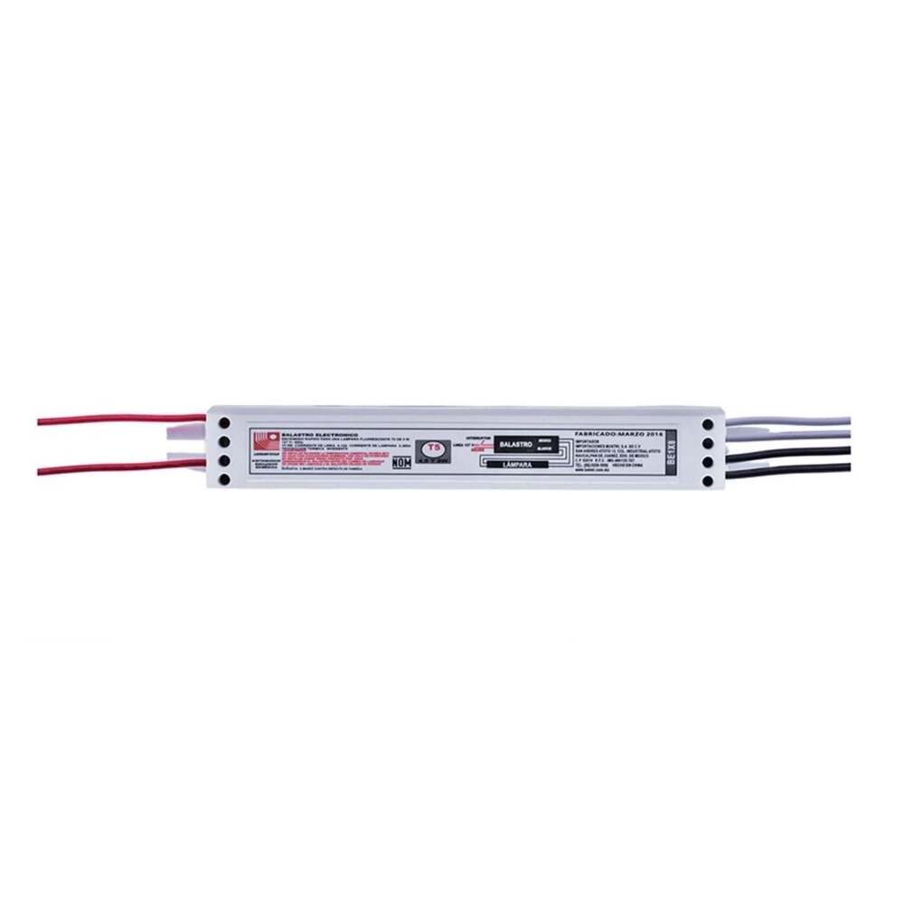 BALASTRO ELECTRONICO MULTIWATAJE T5 ENTRADA 127V PARA LAMP DE 4W 6W 8W T5 60HZ IP20 (FL4BLB FL4D FL6BL FL6BLB FL8BL FL8BLB)