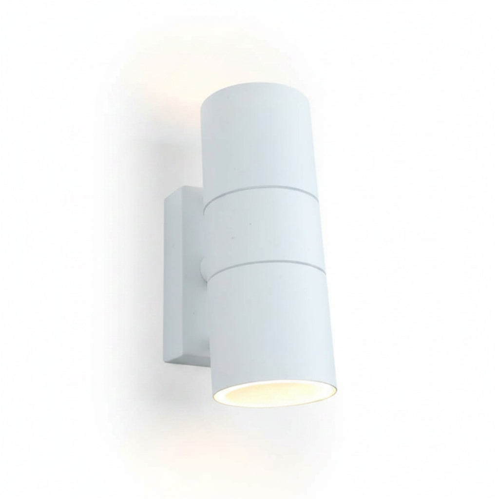 LUMINARIO INCANDESC. MURO EXTERIOR CUBIERTO 127V 50-60HZ 2XGU10 C. BLANCO TECNOLED