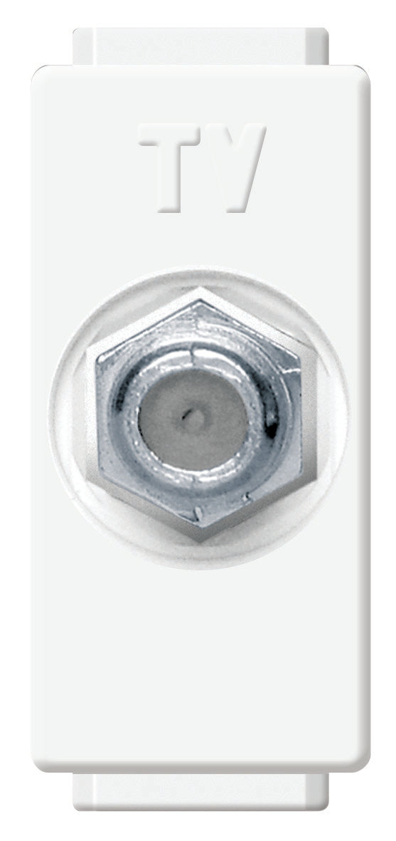 TOMA DE T.V. 1 MOD. BCO. E2E52BN MODUS BTICINO