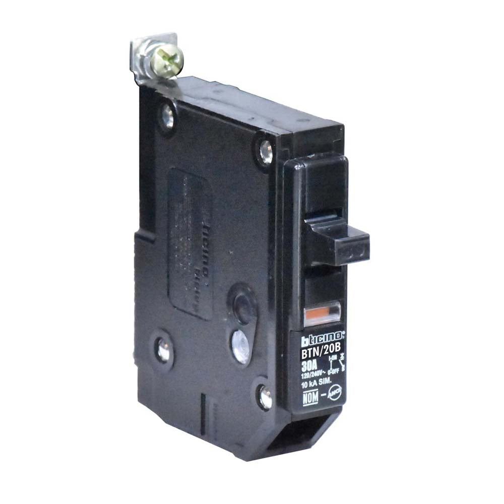 INTERRUPTOR TERMOMAGNETICO 1X20 A 120/240 V 10 KA MONTAJE ATORNILLABLE *** OFRECER QOB120 ***