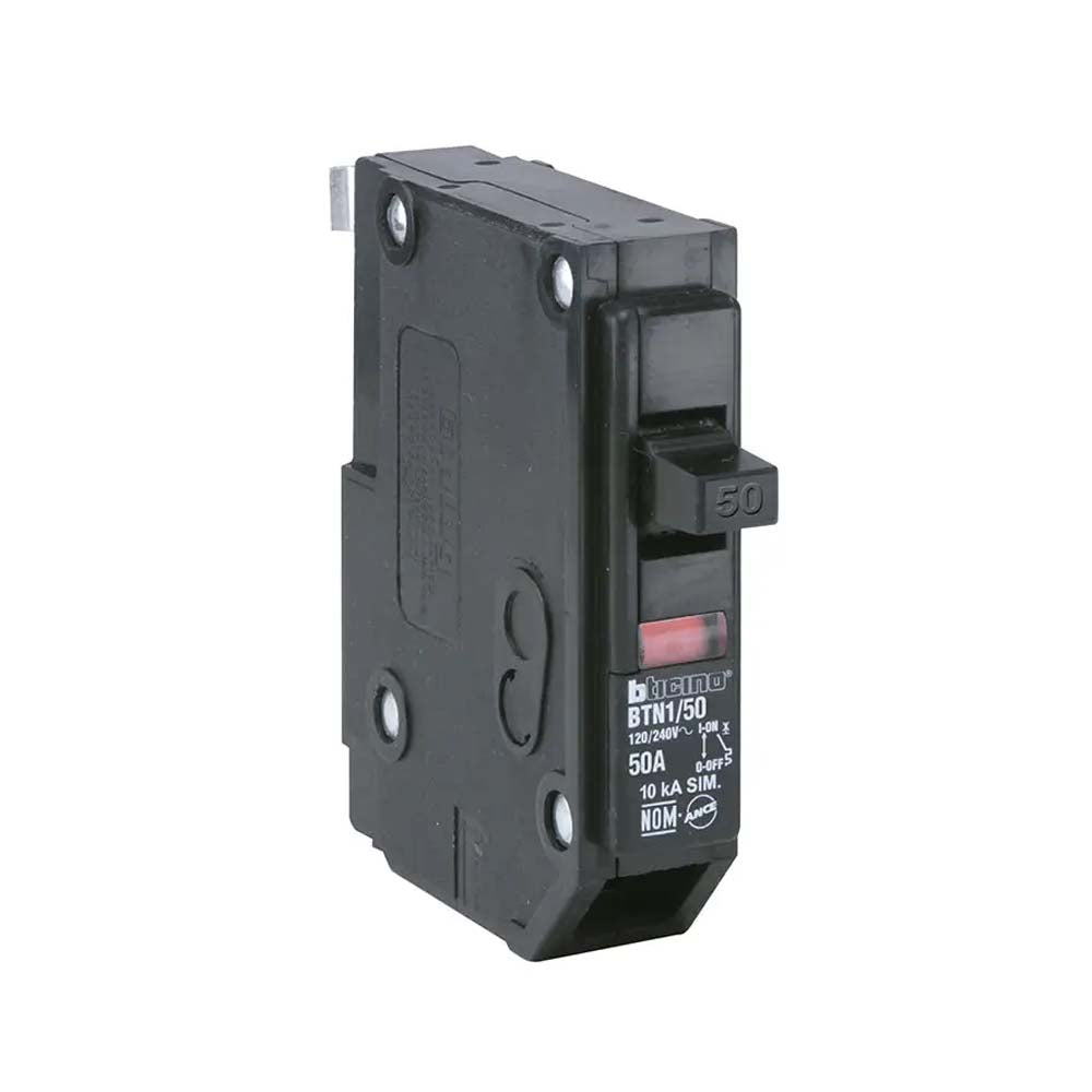 INTERRUPTOR TERMOMAGNETICO 1X50 A 120/240 V 10 KA MONTAJE ATORNILLABLE *** OFRECER QOB150 ***