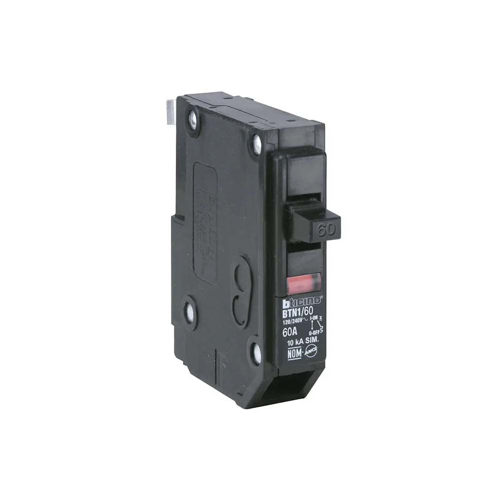 INTERRUPTOR TERMOMAGNETICO 1X60 A 120/240 V 10 KA MONTAJE ATORNILLABLE ***QOB160***