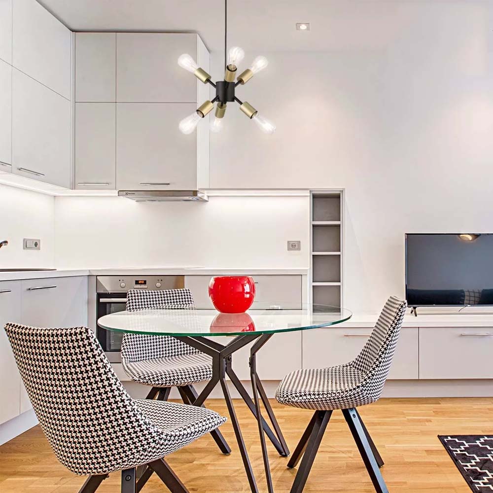 LUMINARIA PARA TECHO 6 L INT ORO E27 (NO INCLUIDOS) 240W IP20 CALUX