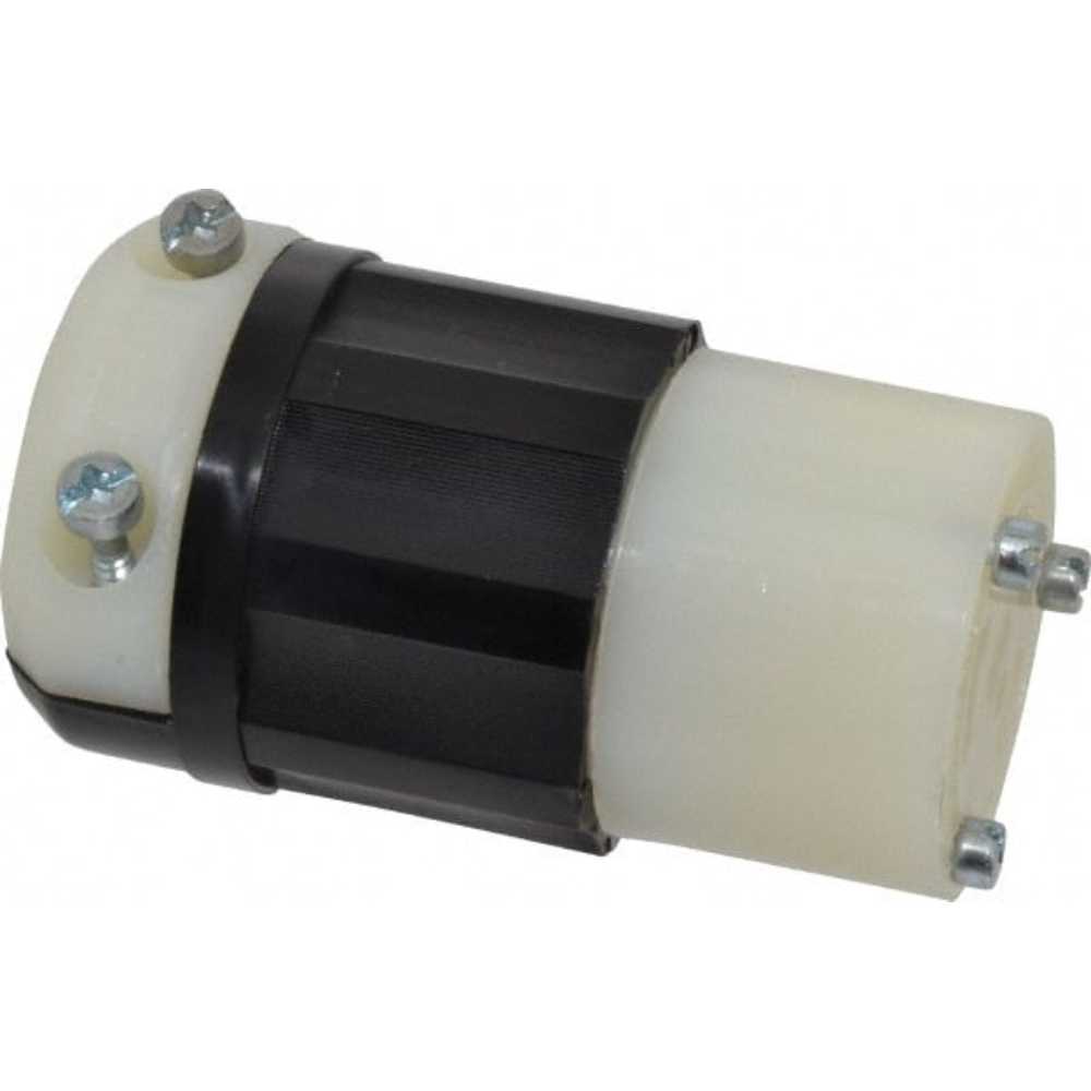 CONECTOR MEDIA VUELTA INDUSTRIAL 30A 250V 2P 3H NEMA L6-30R MCA. LEVITON *** OFRECER HBL2623 ***