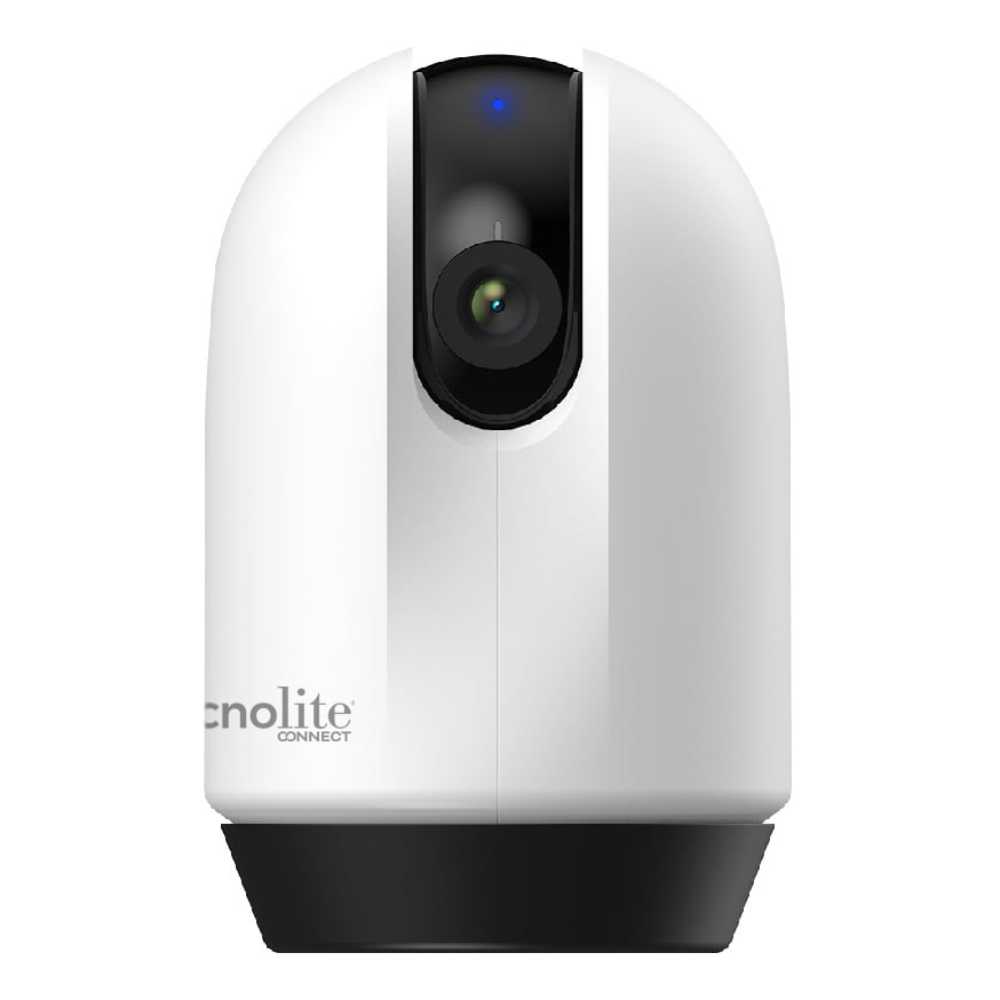 CAMARA MINI WIFI MOTORIZADA 1080P BLANCO C/NEGRO