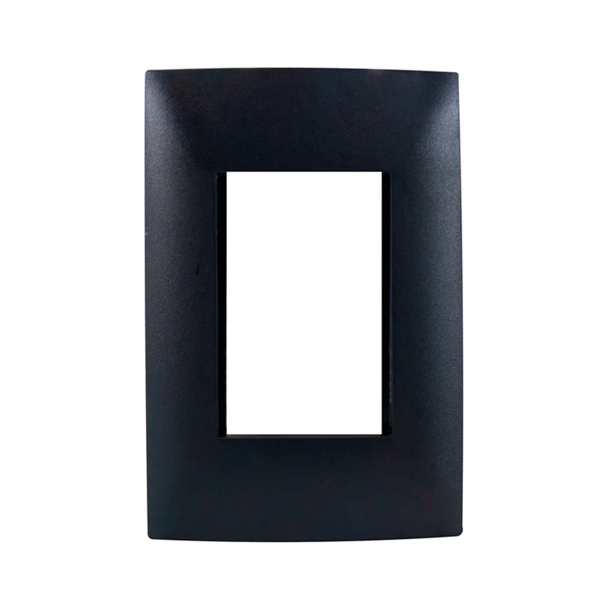 PLACA 3 MODULOS COLOR NEGRO MATE CIEN A COLOR LEVITON