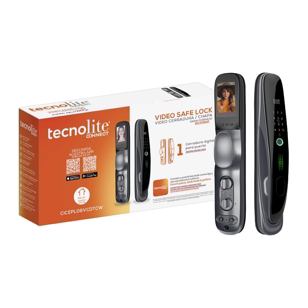 CERRADURA INTELIGENTE NEGRO