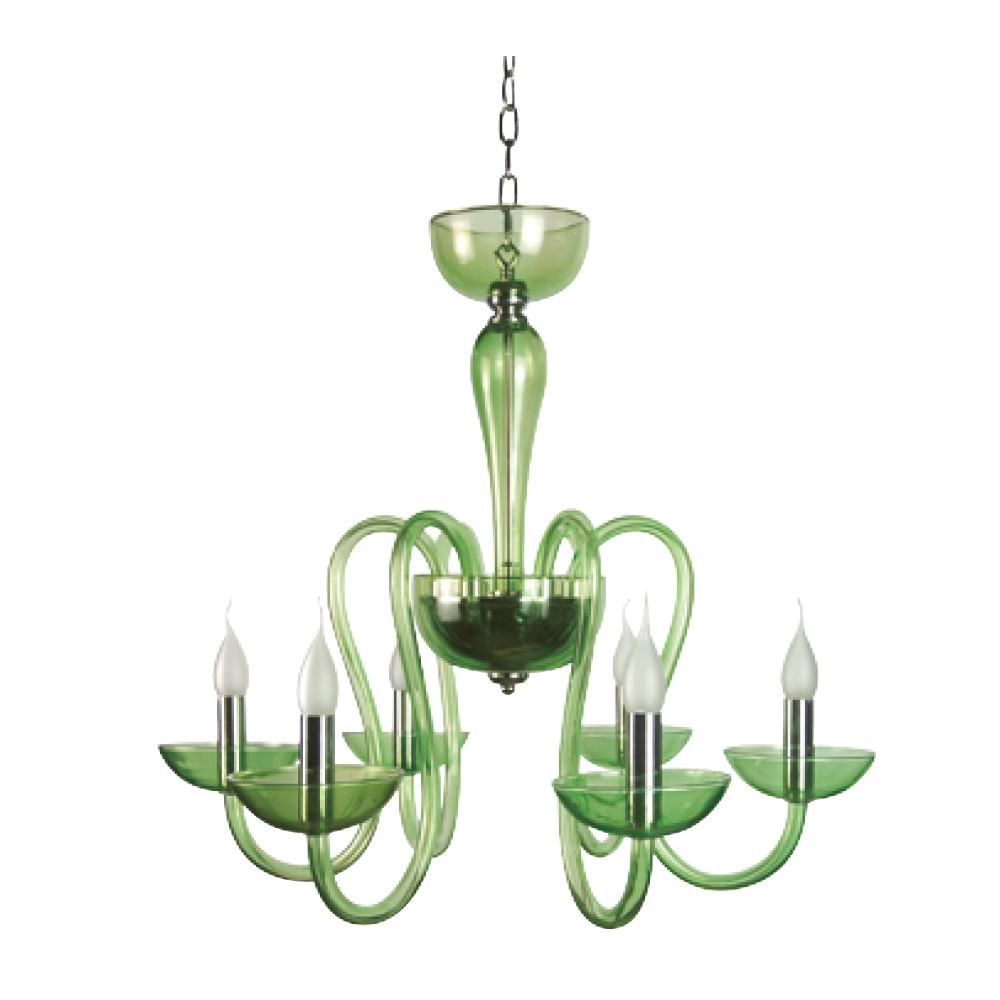 CANDIL RUBI VERDE METAL ALMA DE ACERO