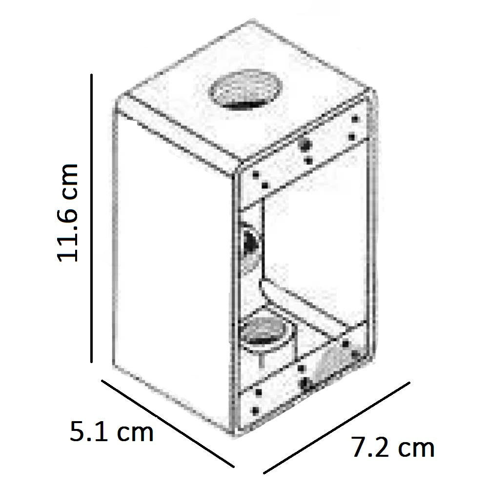 CONDULET FSC-2 19MM 3/4" SIN OREJAS 01.01.0471 RAWELT *** OFRECER 56120122 ***