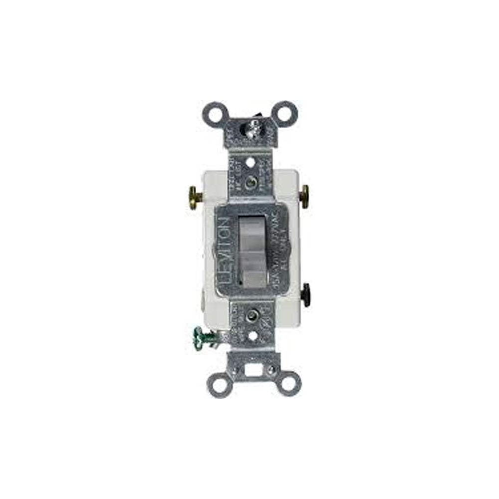 INTERRUPTOR PALANCA GRIS 1 POLO 15A. 120/277V GDO COMERCIAL