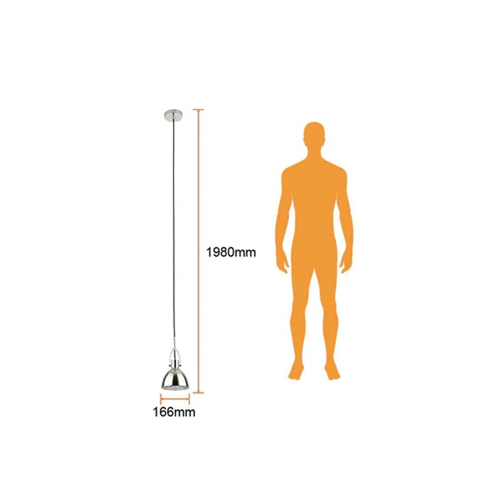 COLGANTE METÁLICO BAMBA TECNOLITE 1.98 METROS DE ALTURA POTENCIA MÁXIMA 60W BASE E27 NO INCLUYE FOCO ***TECNOLITE HAE***