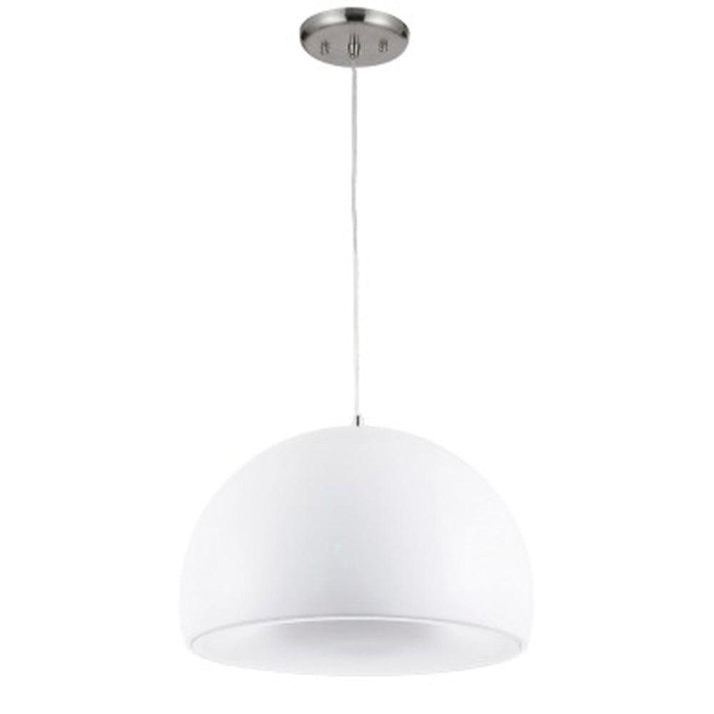 LUMIN. SUSPENDIDO LED 18W/100-240V 3000K LIBRA BCO. ***TECNOLITE HAE***