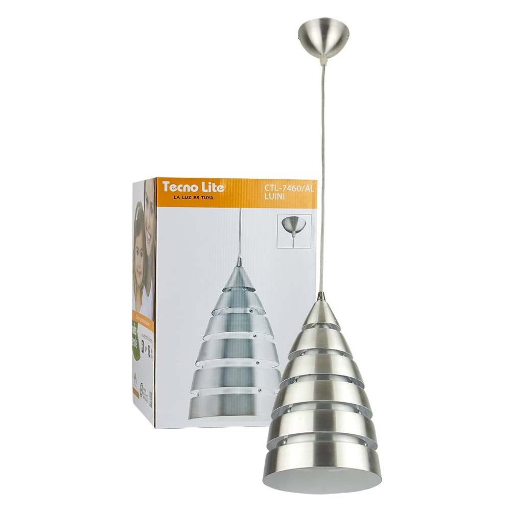 LÁMPARA DE INTERIOR PARA SUSPENDER LUINI BASE E27 ***TECNOLITE HAE***