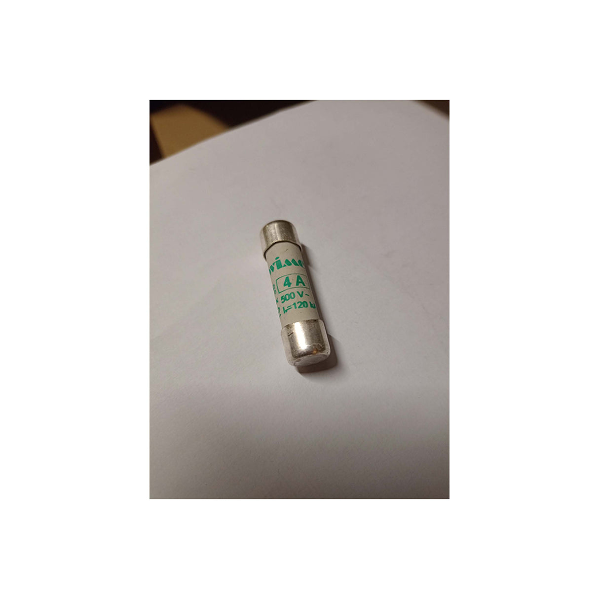 FUSIBLE CILINDRICO ACCION LENTA AM 10X38MM 4A/500V. *** OFRECER C10M4 ***