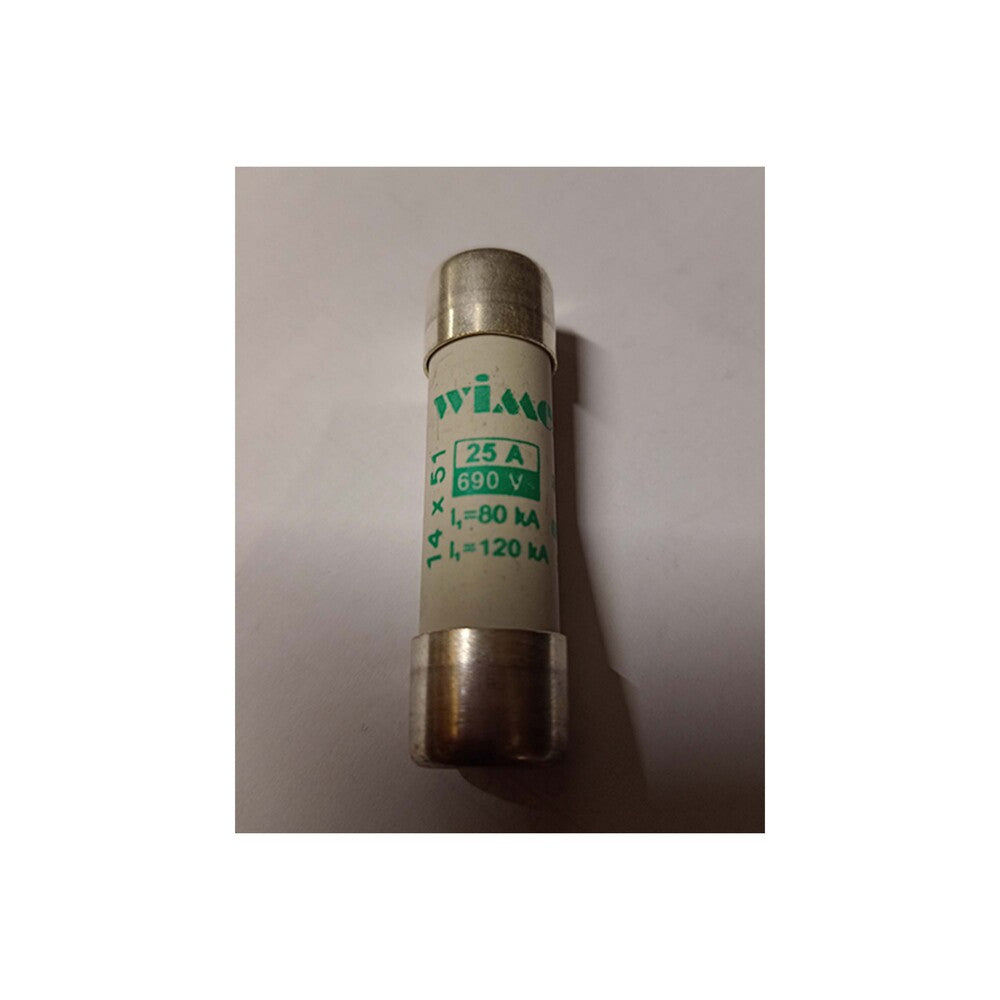 FUSIBLE CILINDRICO ACCION LENTA AM 14X51MM 25A/500V ***SOBREPEDIDO *** OFRECER C14M25 ***