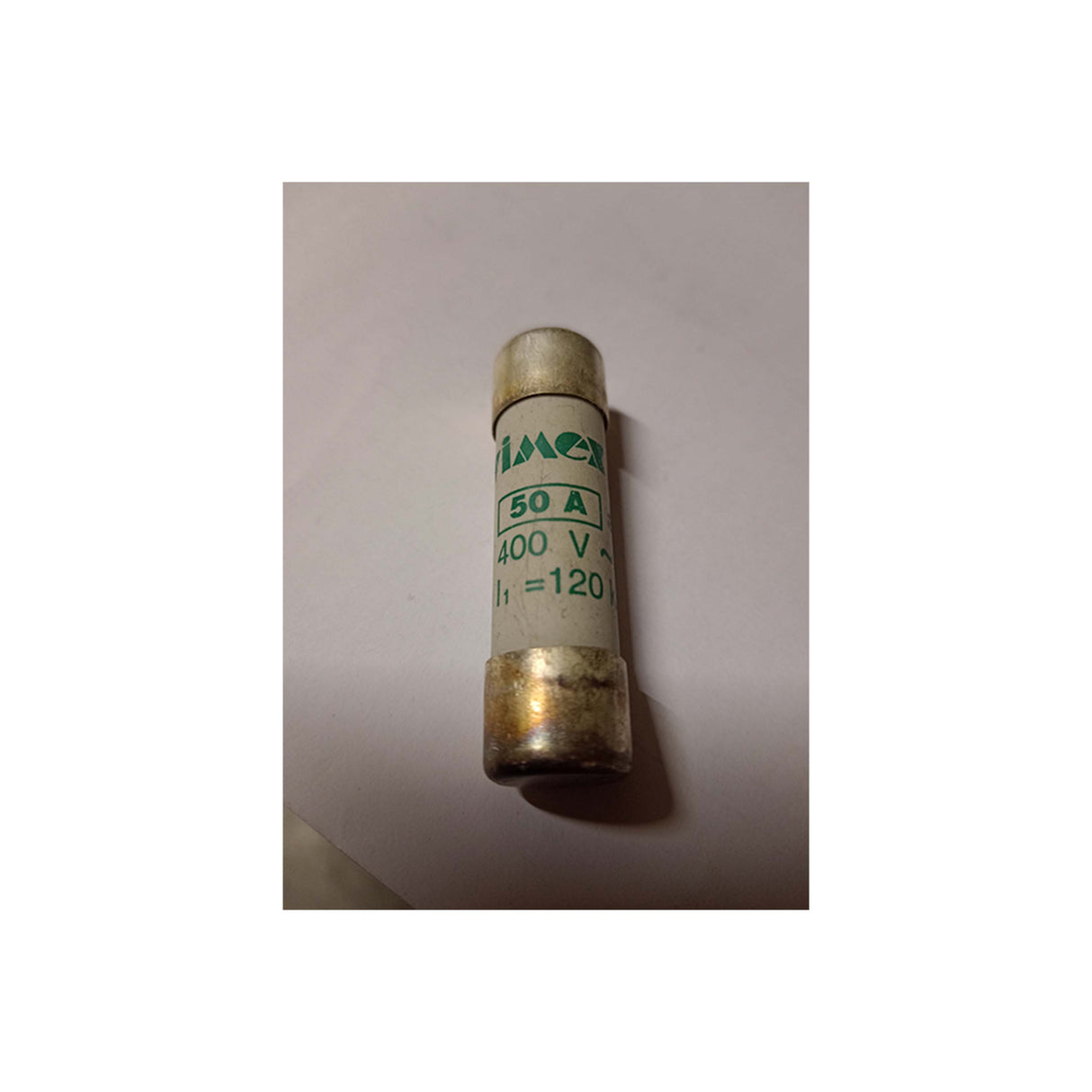 FUSIBLE CILINDRICO ACCION LENTA AM 14X51MM 50A/500V. *** OFRECER C14M50 ***