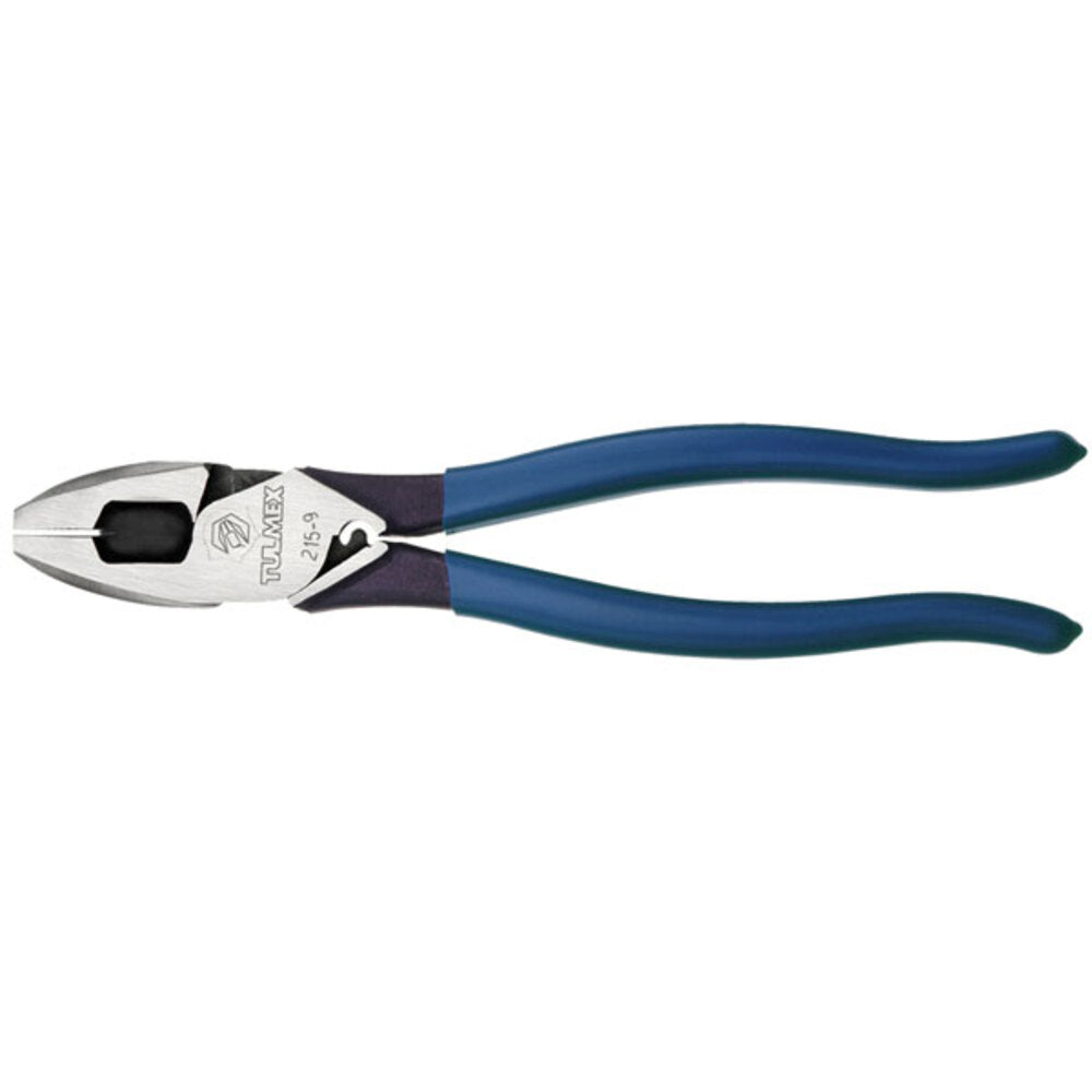 PINZA DE ELECTRICISTA ALTA PALANCA 9" CON JALAGUIA Y COMPRESOR DE TERMINALES KLEIN TOOLS