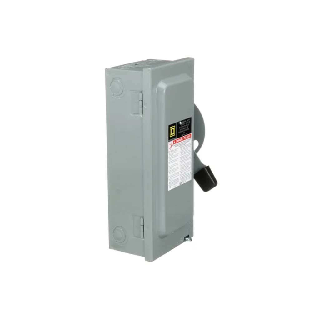 INTERRUPTOR DE SEGURIDAD 3X60A/240VCA D322N NEMA 1 SCHNEIDER ELECTRIC