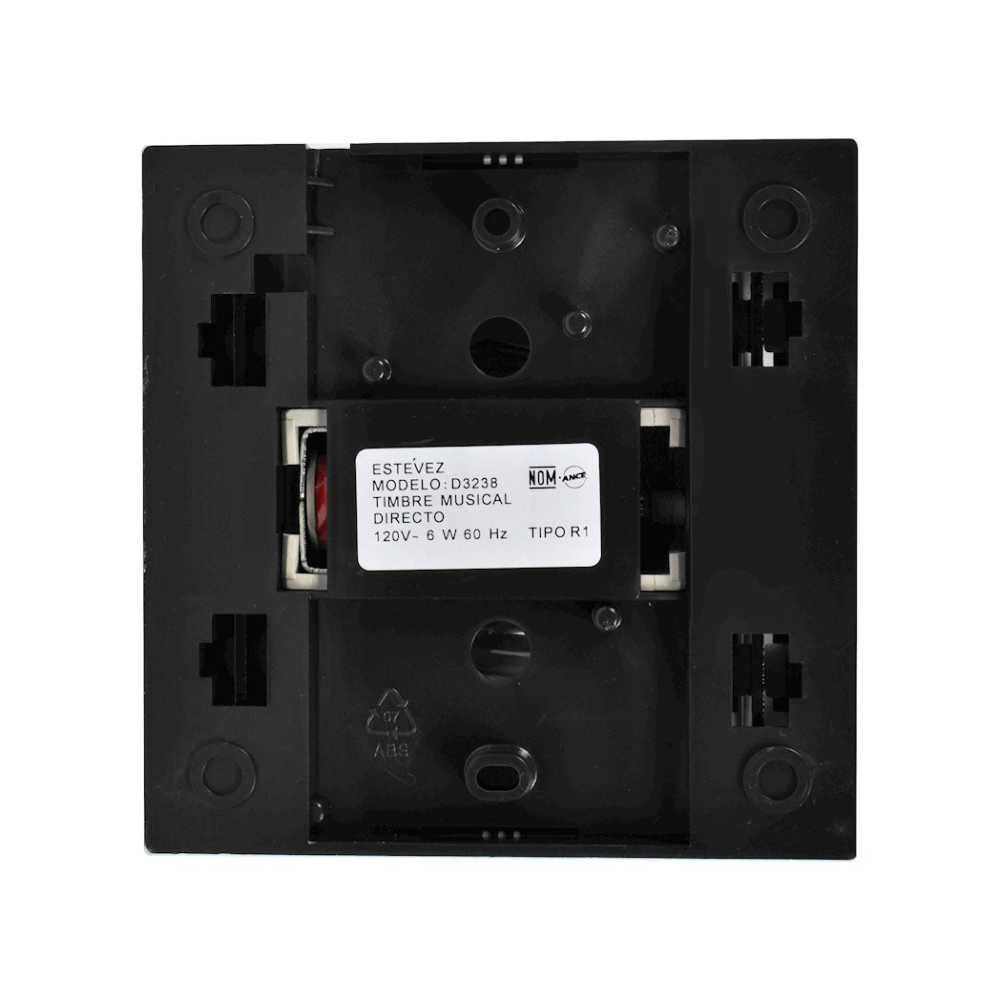 TIMBRE MUSICAL ESTEVEZ SONATA CUADRADO BLANCO