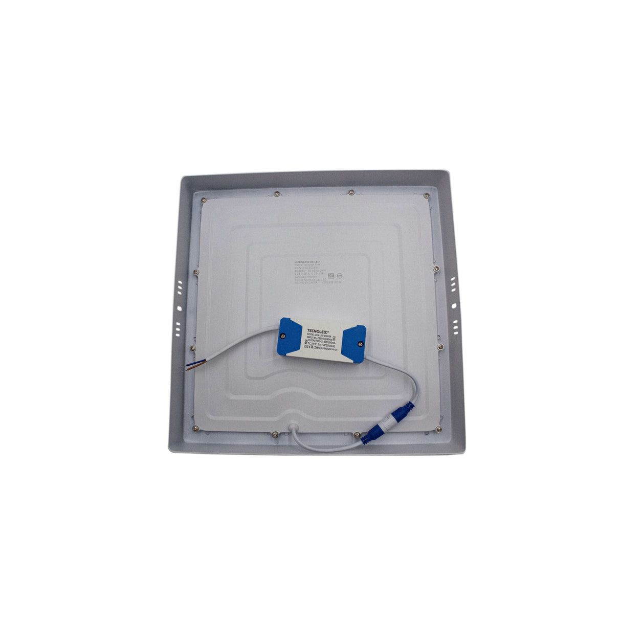 LÁMPARA LED DOWNLIGHT TECNOLED 24W 85-265V 6500K 1800LM IP20 CUADRADO BLANCO