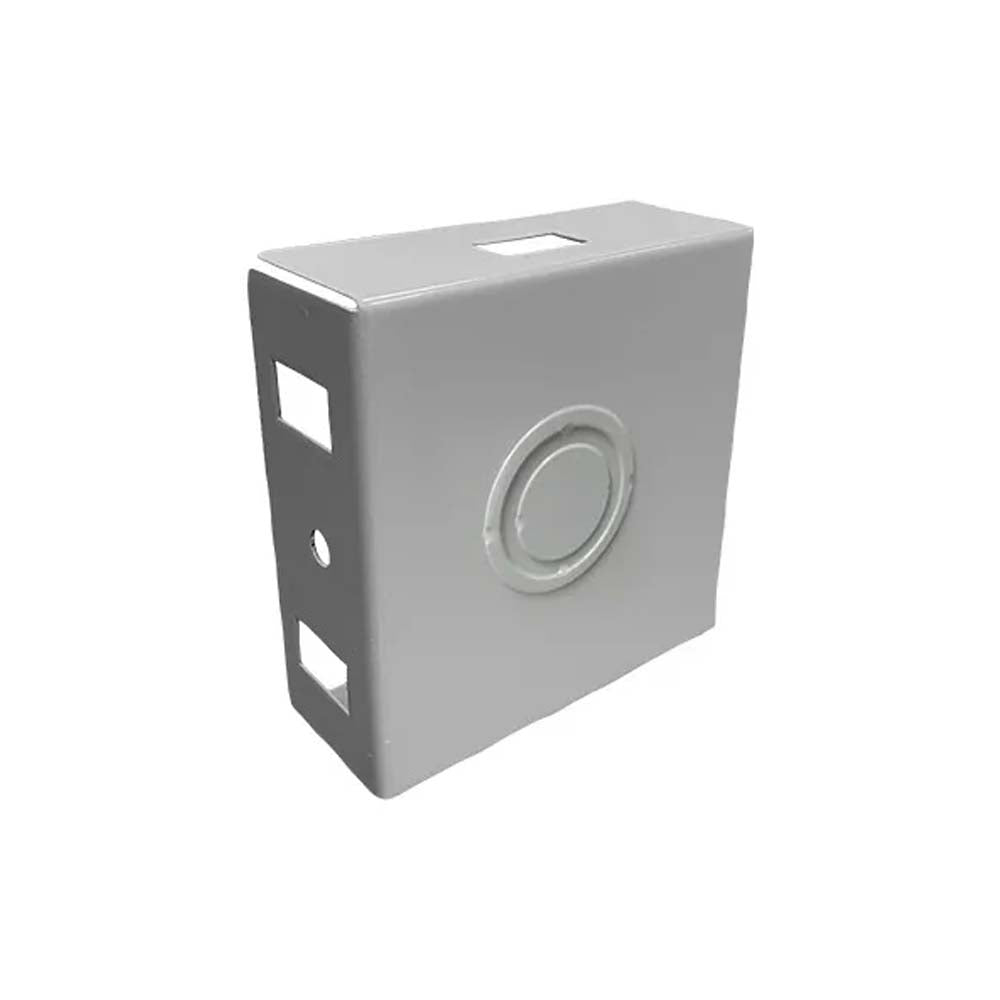 PLACA CIERRE P/DUCTO 6.5X6.5CMS. GRIS MACSE