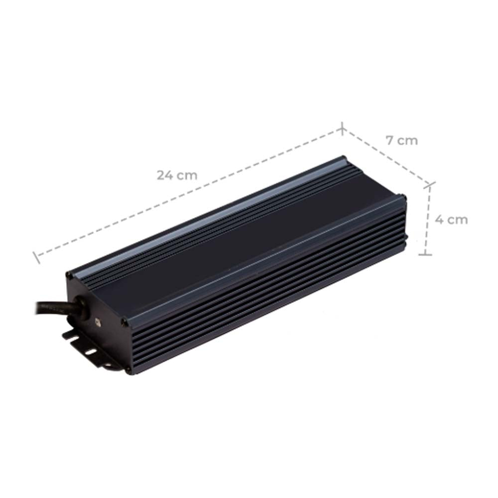 DRIVER 12V DC 200W IP67 USO EXTERIOR PROYECTOS DRIVER-LED-12V-200W-IP67-O