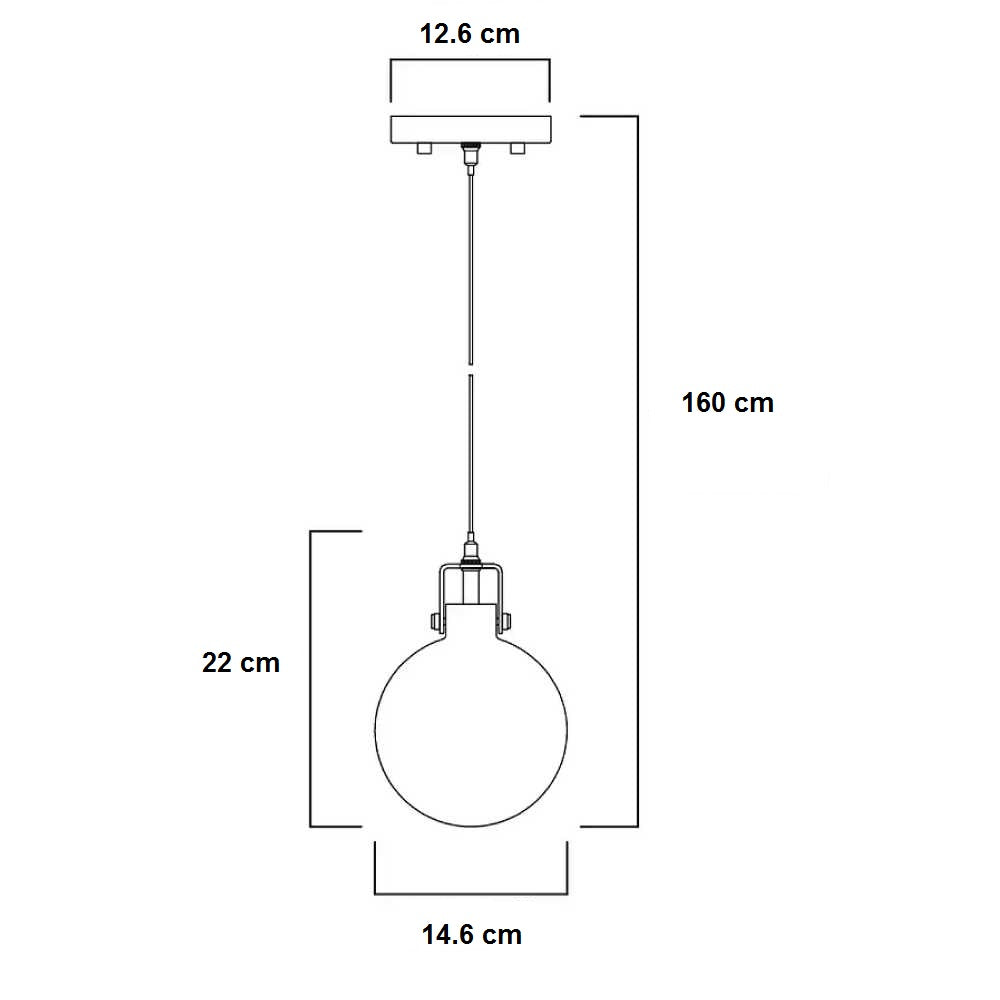 LUMINARIO COLGANTE CIRCILO DE VIDRIO ACABADO CROMO PULIDO 110-130V G9 S/ FOCO MCA ***MAXIM*** ***HAE 2025***