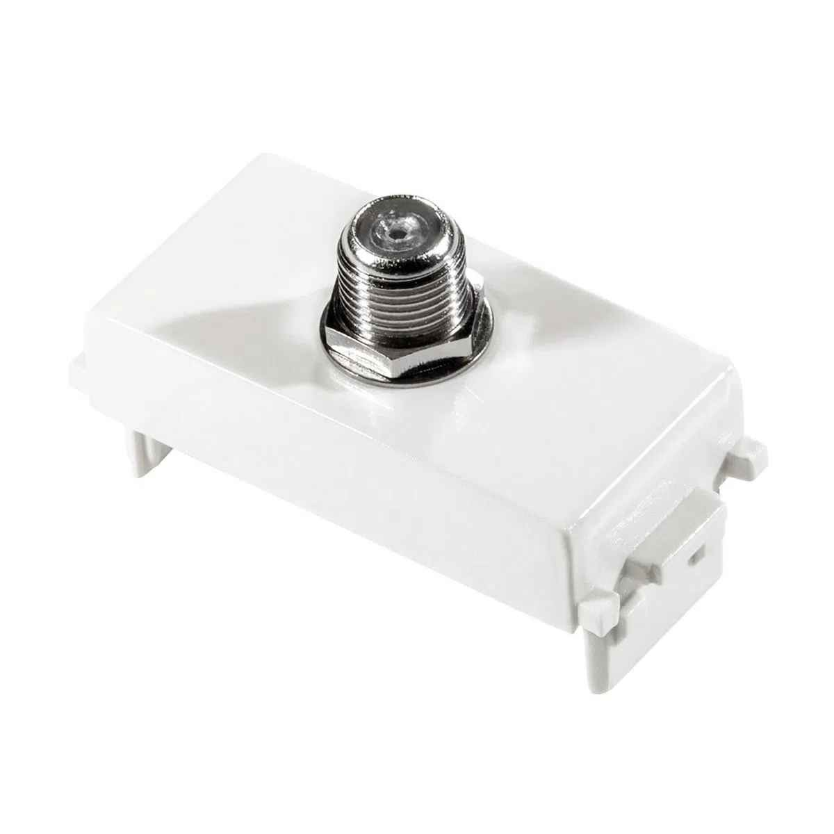 TOMA COAXIAL DE TV ESTEVEZ ALPHA BLANCO