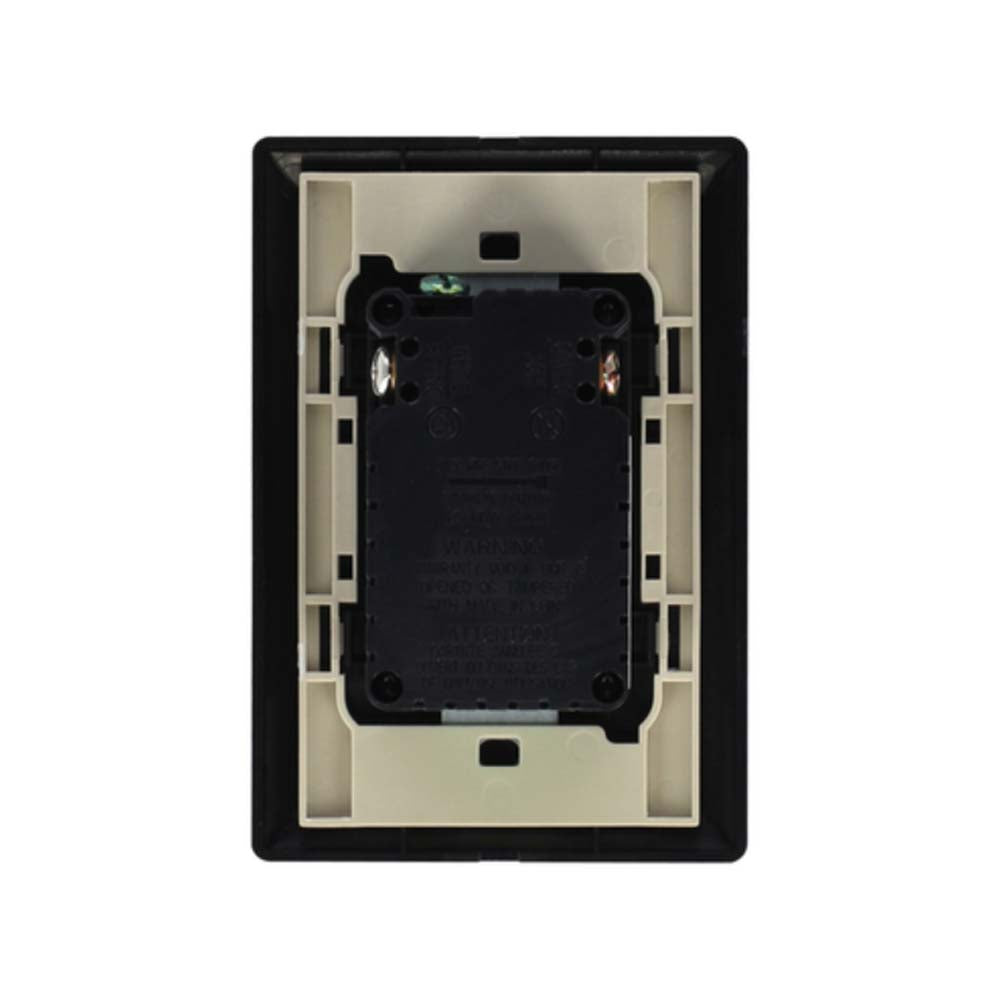 CONTACTO DÚPLEX ESTEVEZ ALPHA 2 POLOS CON TIERRA Y 2 PUERTOS USB NEGRO