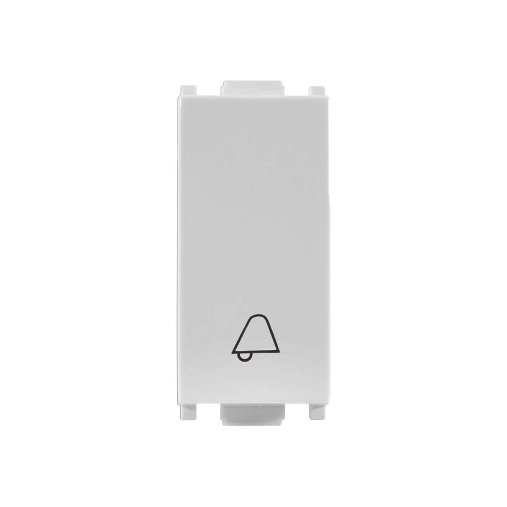 BOTÓN PARA TIMBRE ESTEVEZ ALPHA CAMPANA PLATA