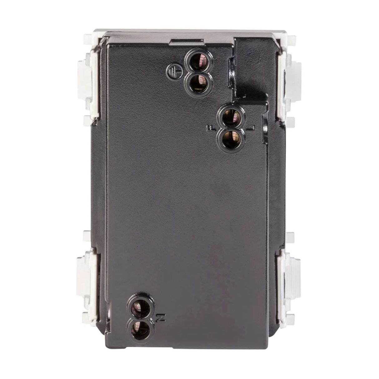 CONTACTO DÚPLEX ESTEVEZ ALPHA 2 POLOS CON TIERRA 3 MÓDULOS PLATA