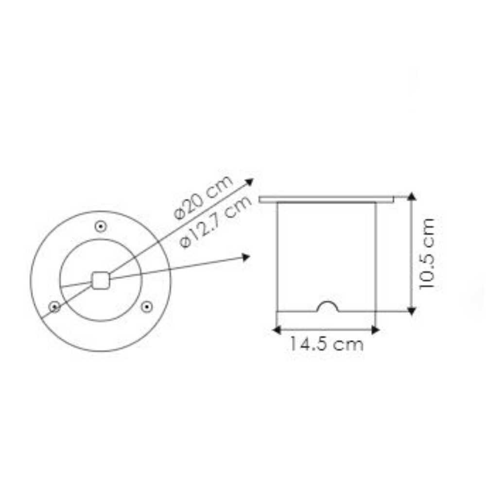 LUMINARIO EMP.20W 100-240V50HZ 6000K MCA ENERGAIN *** HAE ***
