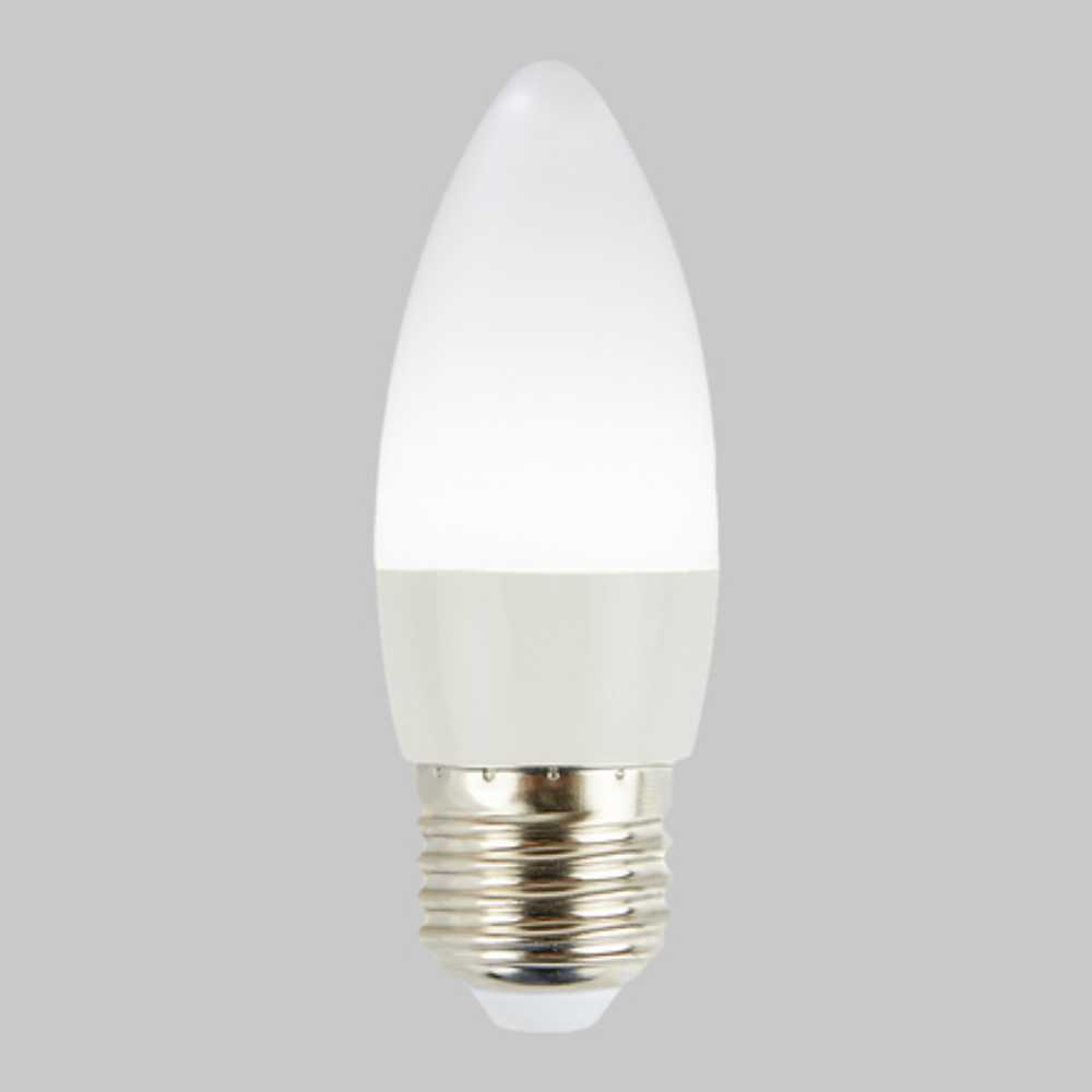 FOCO LED TECNOLITE TIPO VELA 4W LUZ DE DÍA BASE E27