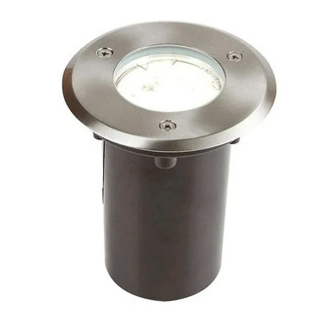 EMPOTRADO DE PISO UNIVERSAL CON FOCO 5W 3000K IP67