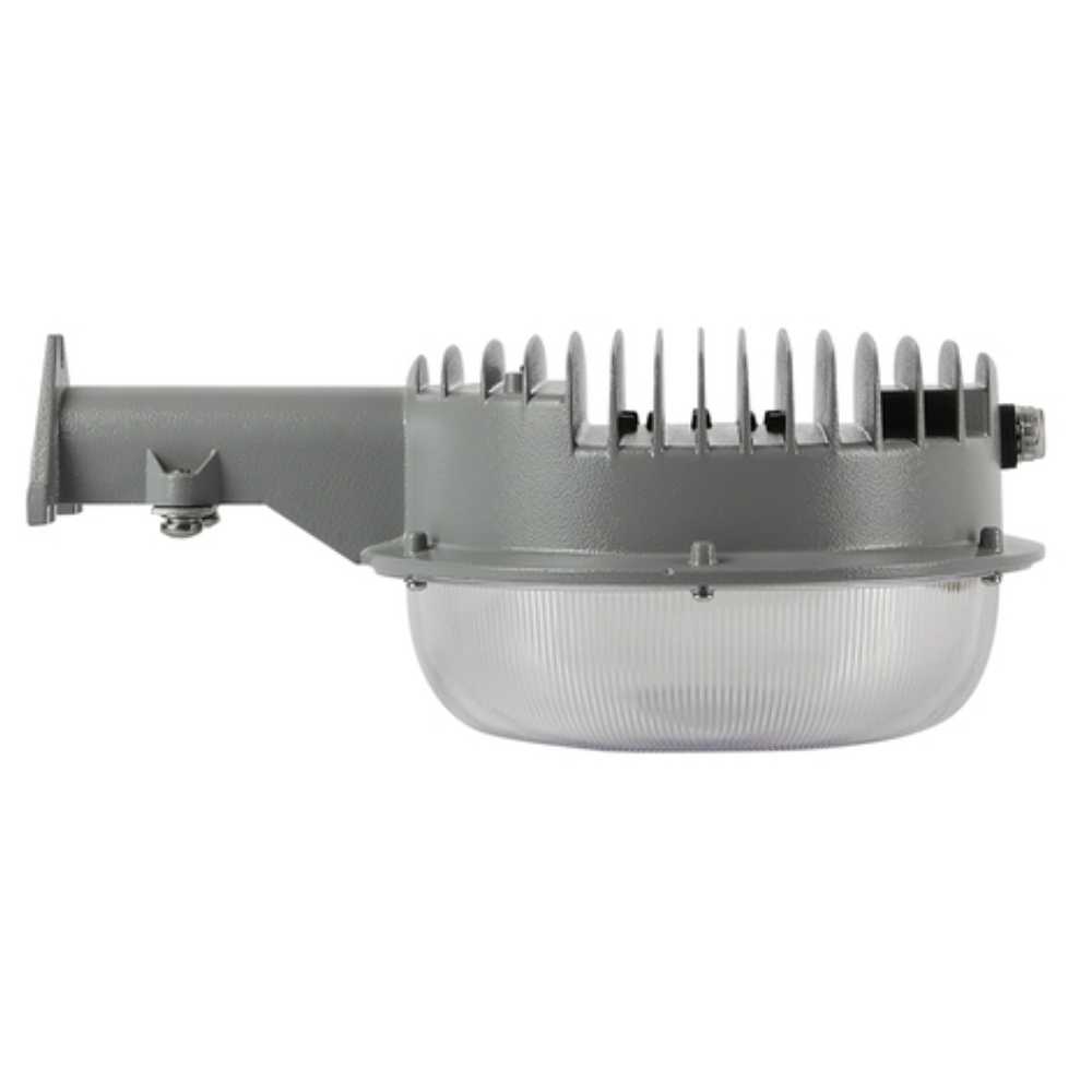 LAMPARA DE PARED ARBOTANTE CON FOTOCELDA LED 50 W LUZ DE DIA IP65 INDUSTRIAL EXTERIORES