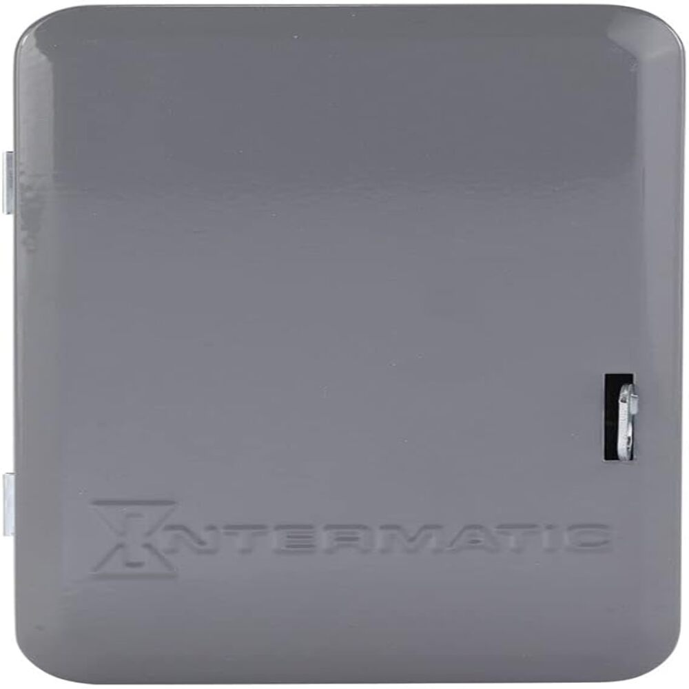 CONTROL ELECTRONICO 24 HRS 2 CIRC 120-277V CA 2SPST CON CAJA METALICA PARA INTERIORES INTERMATIC