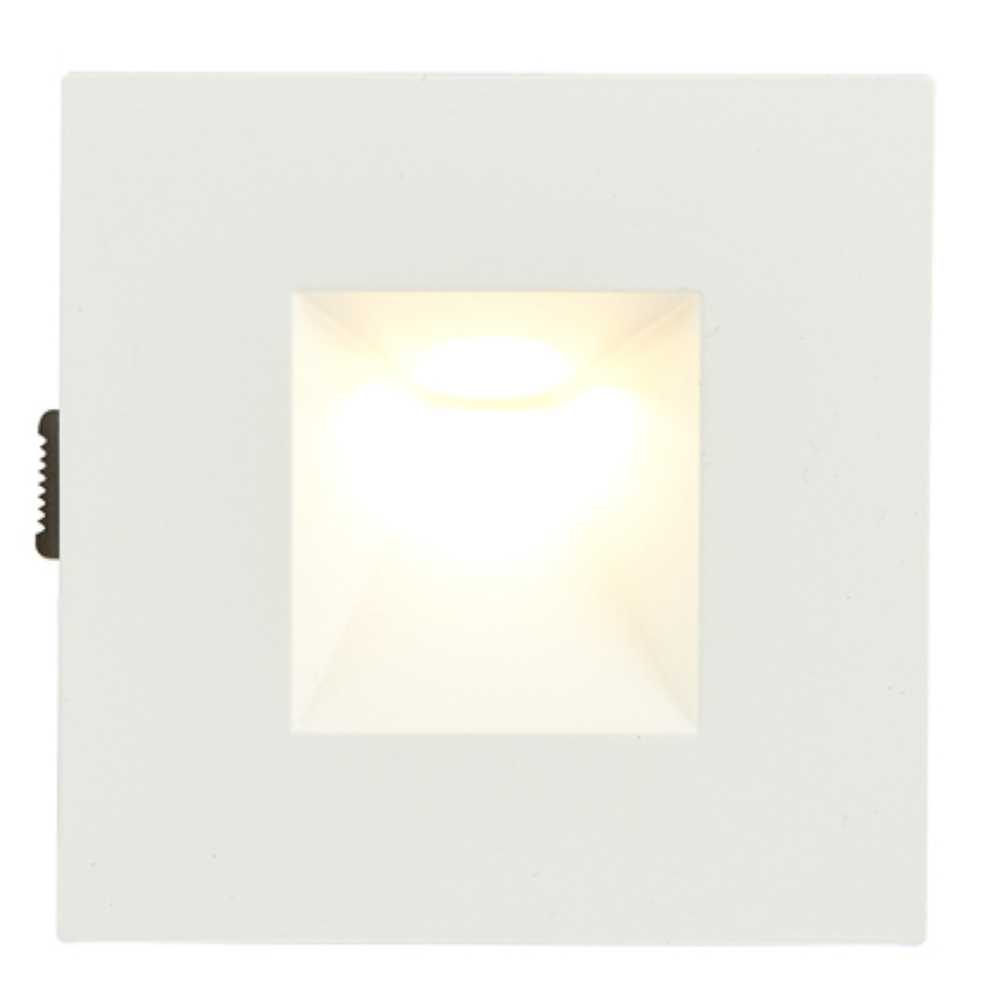 LÁMPARA DE INTERIOR EMPOTRABLE LED CYRANO TECNOLITE 3W LUZ SUAVE CÁLIDA BLANCO