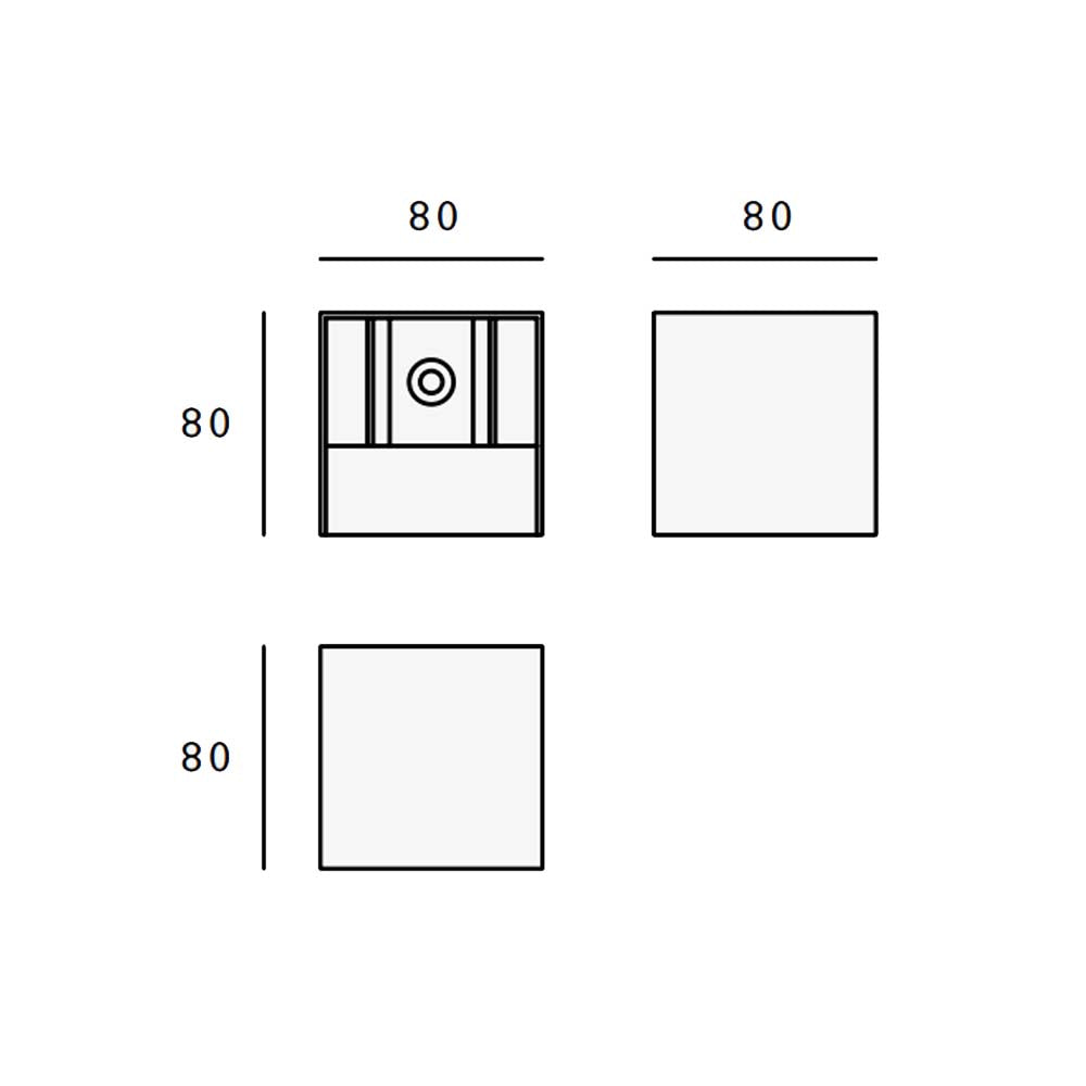 REX IP54 5.2W LED LUZ CALIDAM MCA ESTEVEZ
