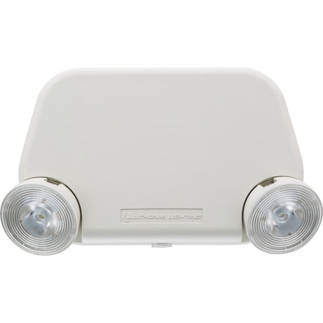 LAMP. EMERGENCIA DUAL 120/277V. BLANCO MARFIL EU2C M12