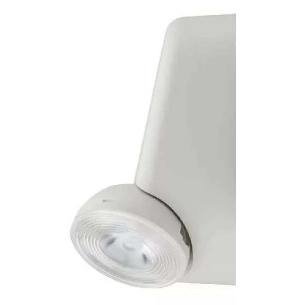 LAMP. EMERGENCIA DUAL 120/277V. BLANCO MARFIL EU2C M12