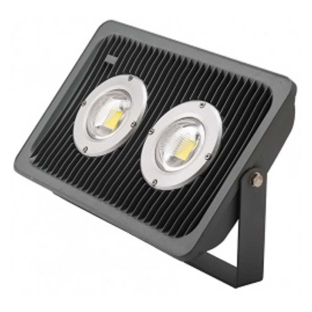 REFLECTOR LED PARA EXTERIORES 100W. MULTIVOLTAJE CON LENTE EXL100F