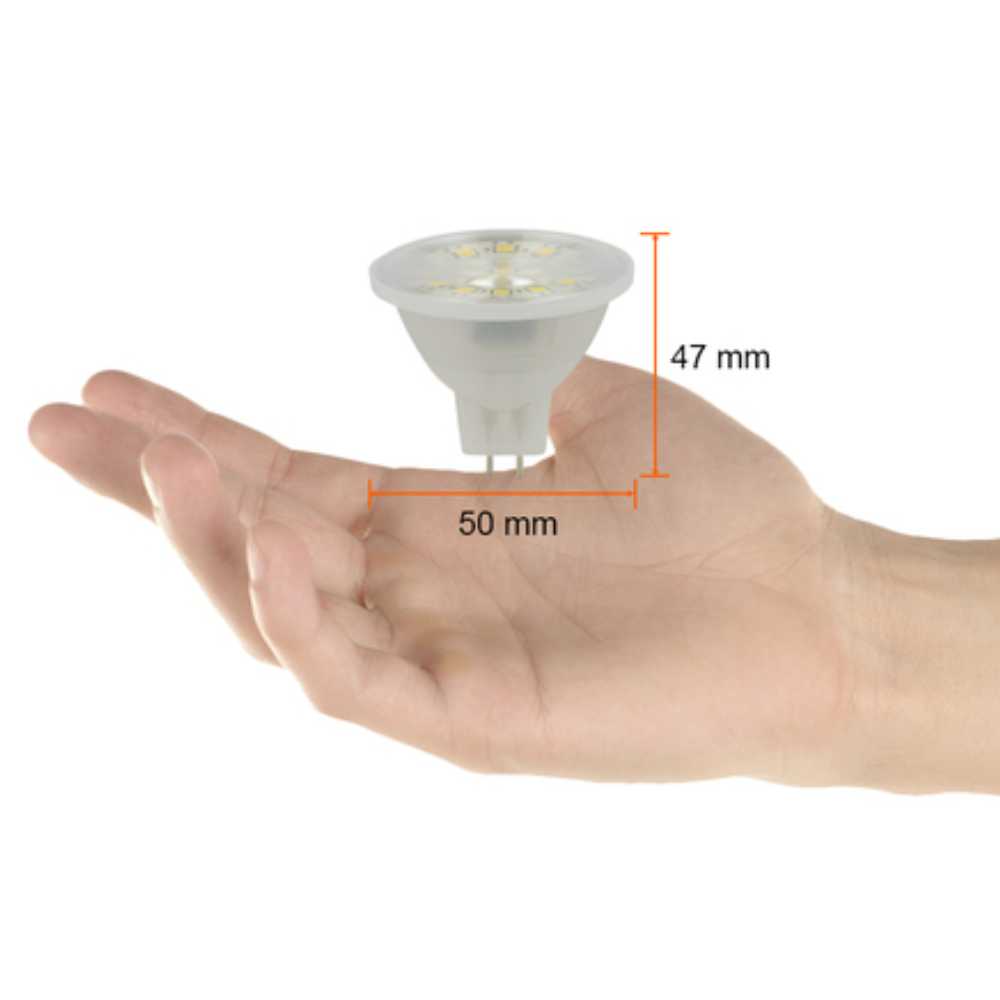 FOCO LED TECNOLITE TIPO MR16 3W LUZ SUAVE CÁLIDA BASE GX5.3 EXN-SMDLED/3W/30