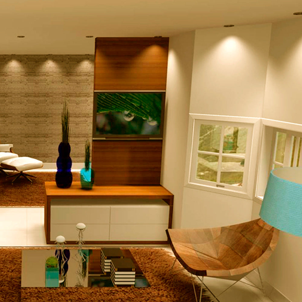 FOCO LED TECNOLITE TIPO MR16 7W LUZ SUAVE CÁLIDA BASE GX5.3