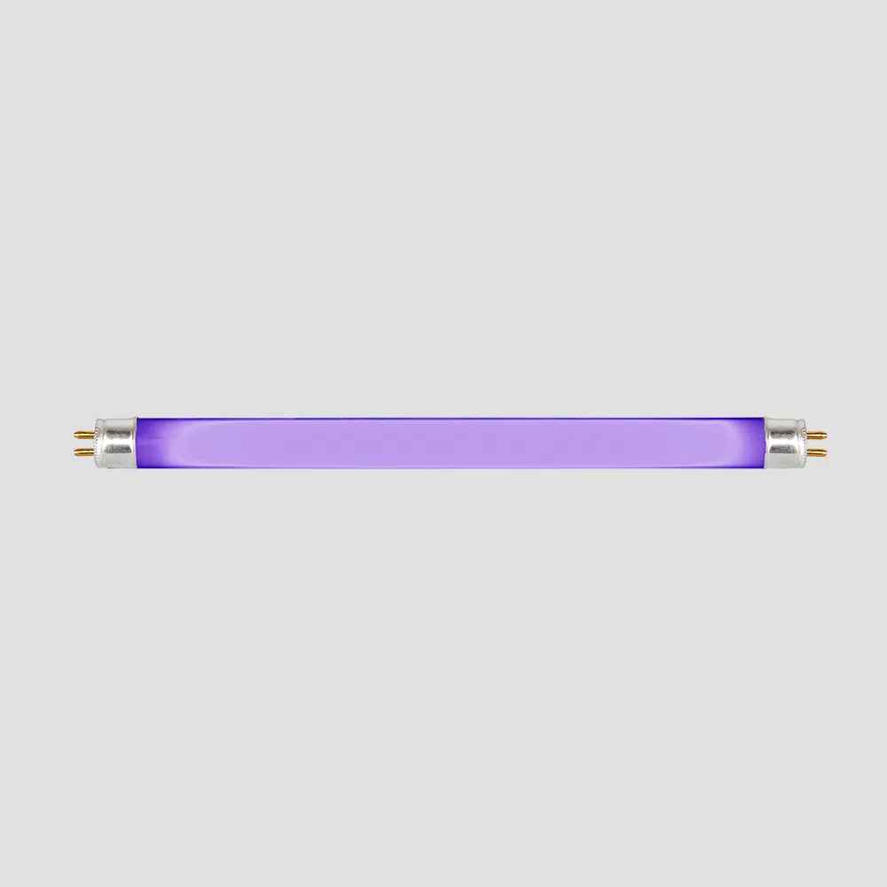 FOCO TUBO TECNOLITE FLUORESCENTE 4W LUZ NEGRA SIN FILTRO BASE G13 ***TECNOLITE HAE***