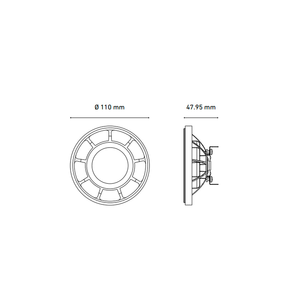 LAMPARA AR111 LED ATENUABLE 10W/12V. 45 LUZ NEUTRA 3000K BLANCO ELECTROMAG